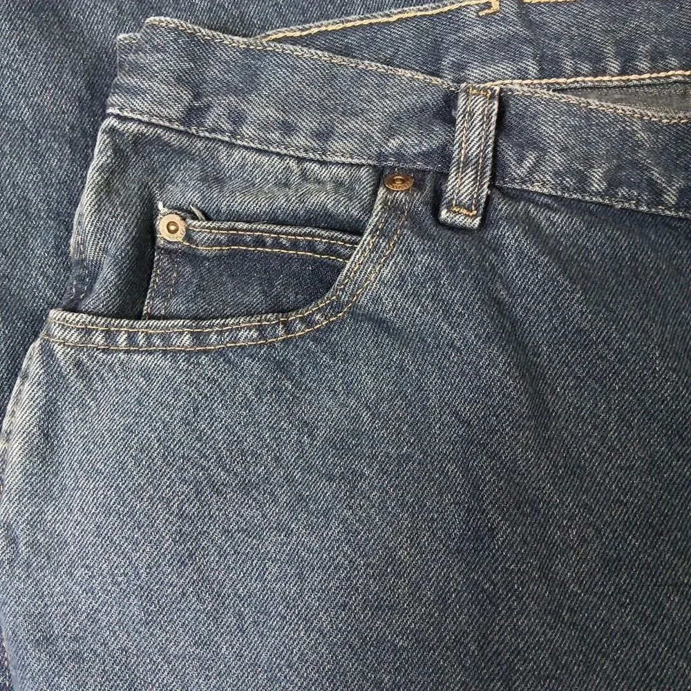 Wrangler Western Montana  Straight Fit Blue Jeans‎ Mens Size 40 X 33